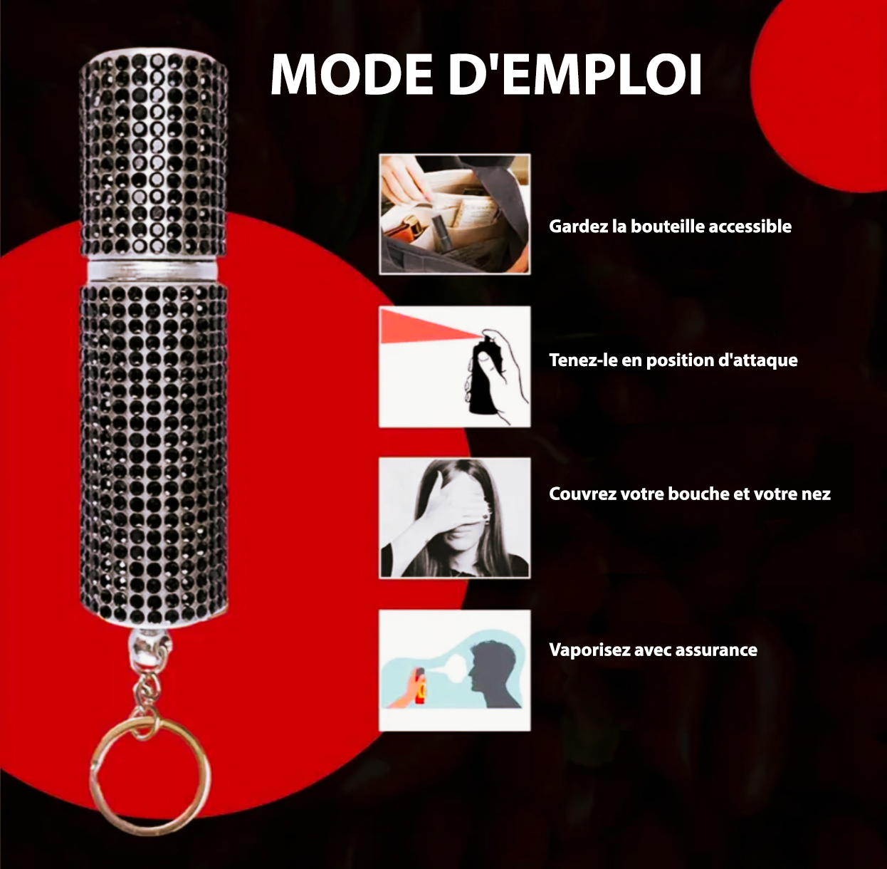 Spray de Protection Discret