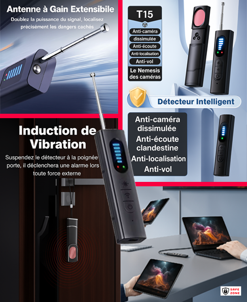 Détecteur de Caméras & Micros Espions